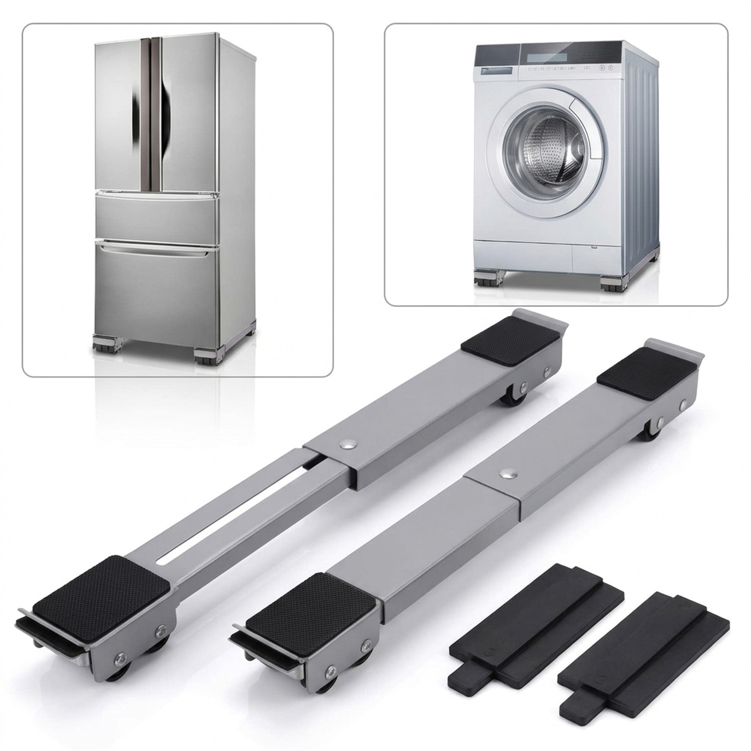 Image of DHVITI EXPO Washing Machine, Refrigerator, Water Cooler Material Iron