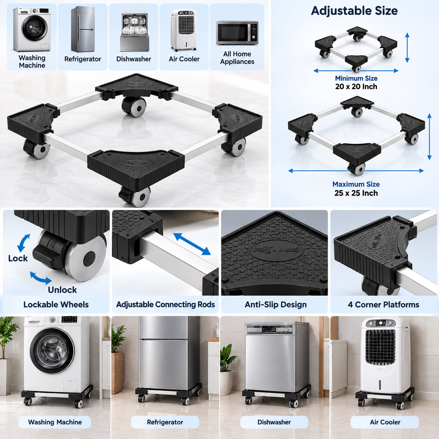 Image of Flipkart SmartBuy Water Cooler, Air Cooler, Washing Machine Material Iron