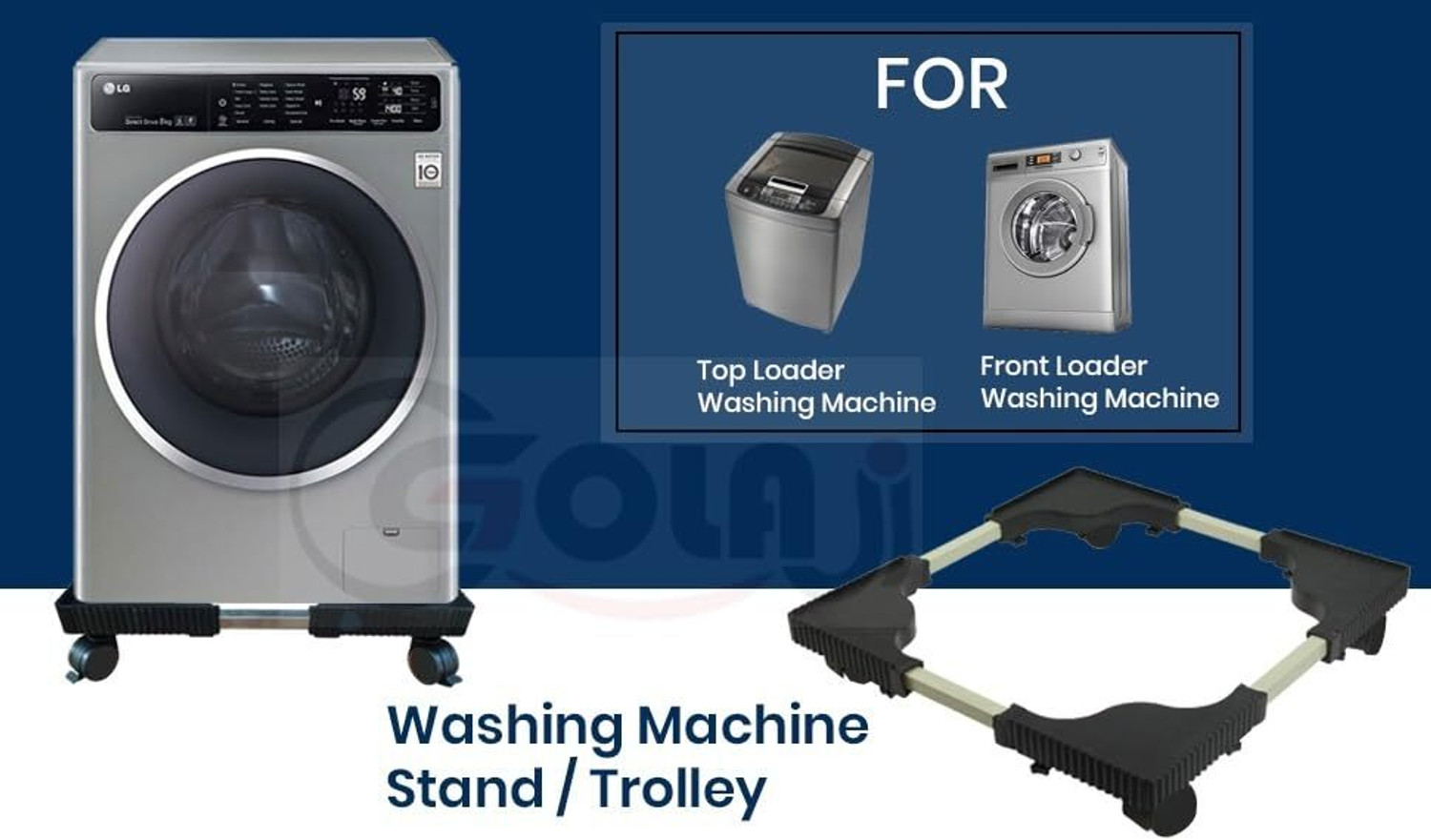 Image of GOLAJI Washing Machine Material Plastic