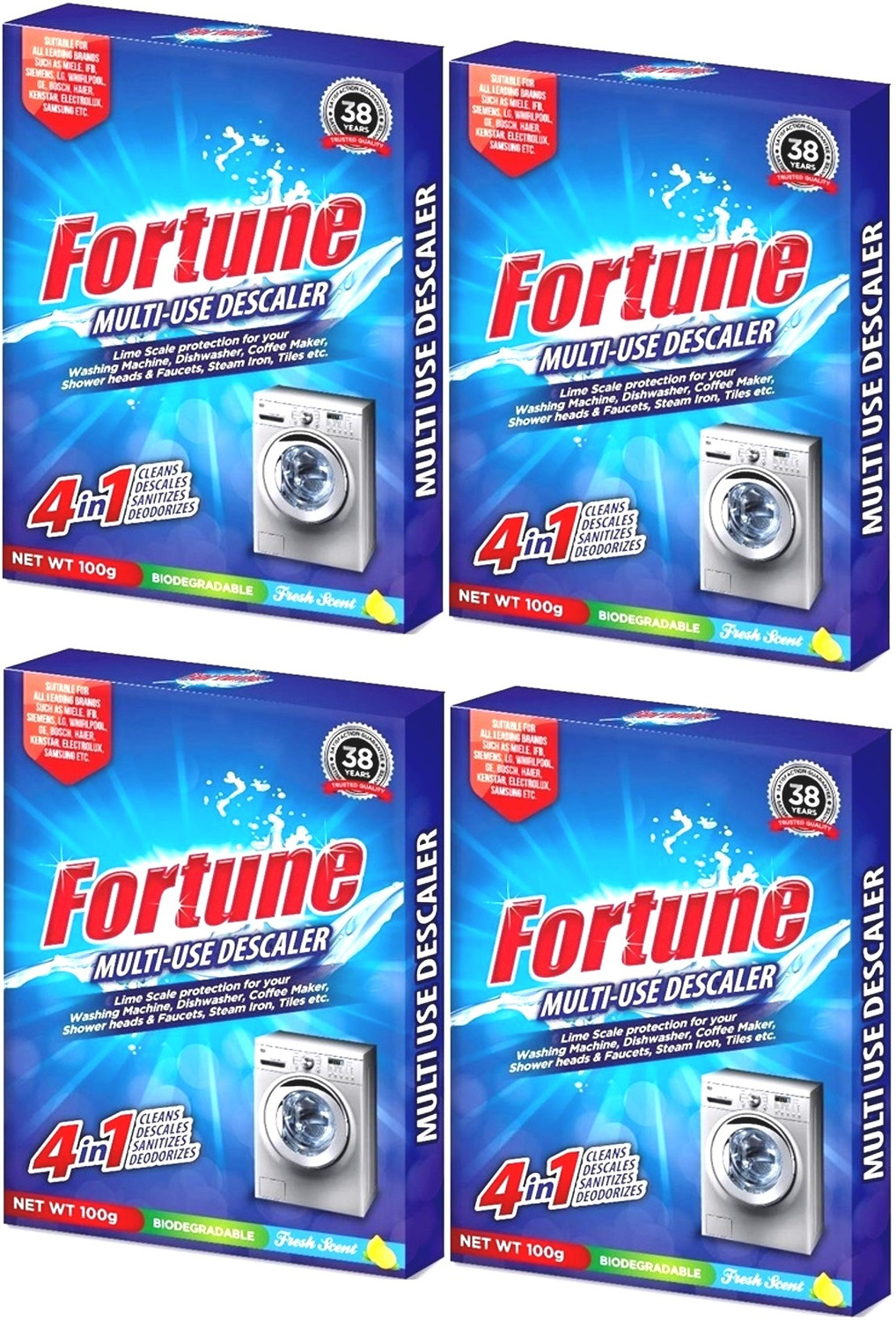 Image of FORTUNE Multi Use Descaler (400g) Detergent Powder (Citrus)