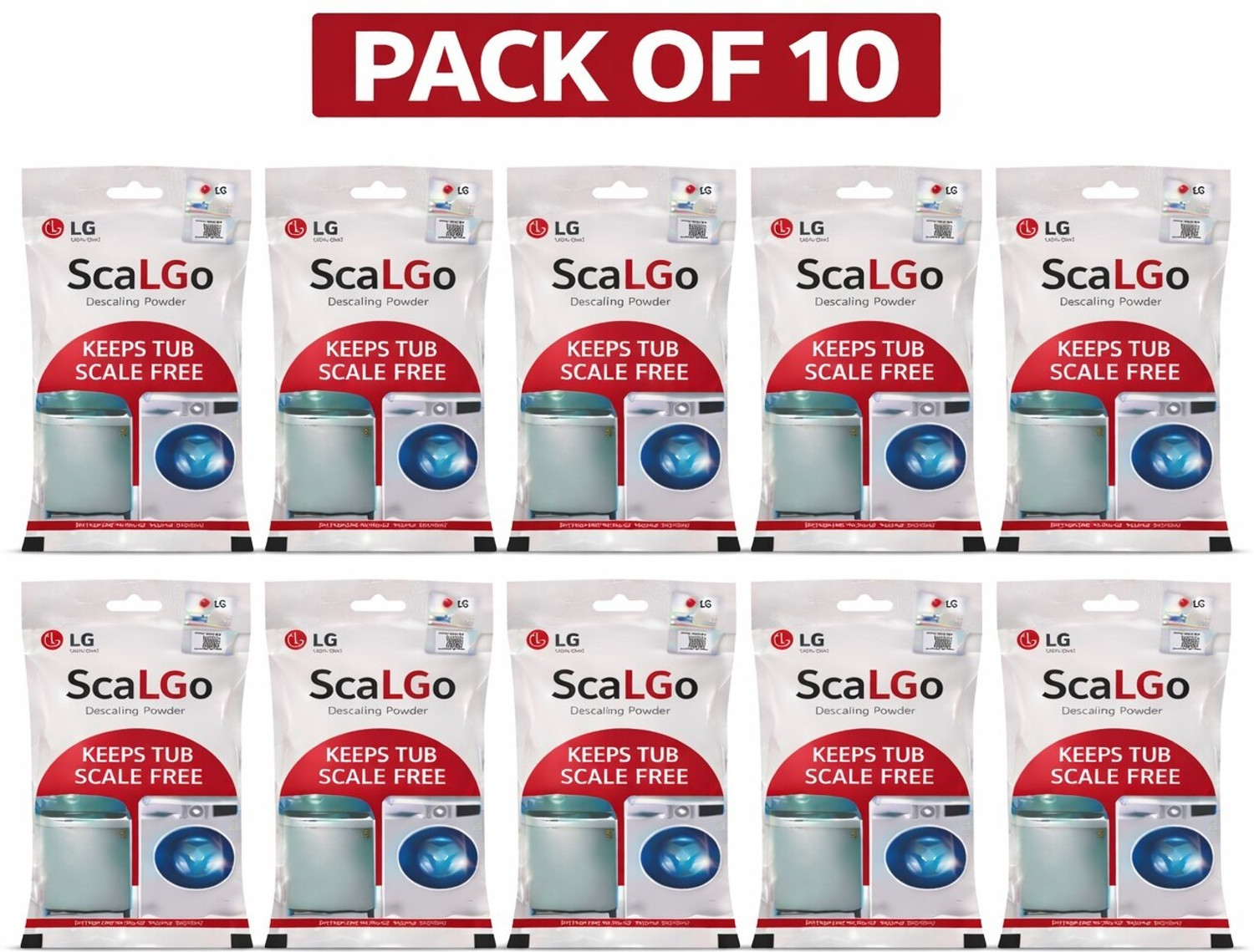 Image of LG scaLGo descaling descaling LG ScaLGo orignal Descaler Detergent Powder 1000g Detergent Powder