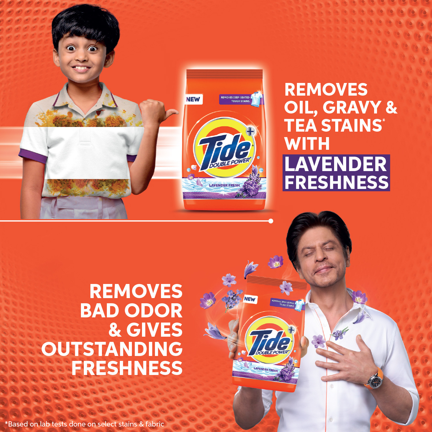 Image of Tide Plus Detergent Powder (Lavender)