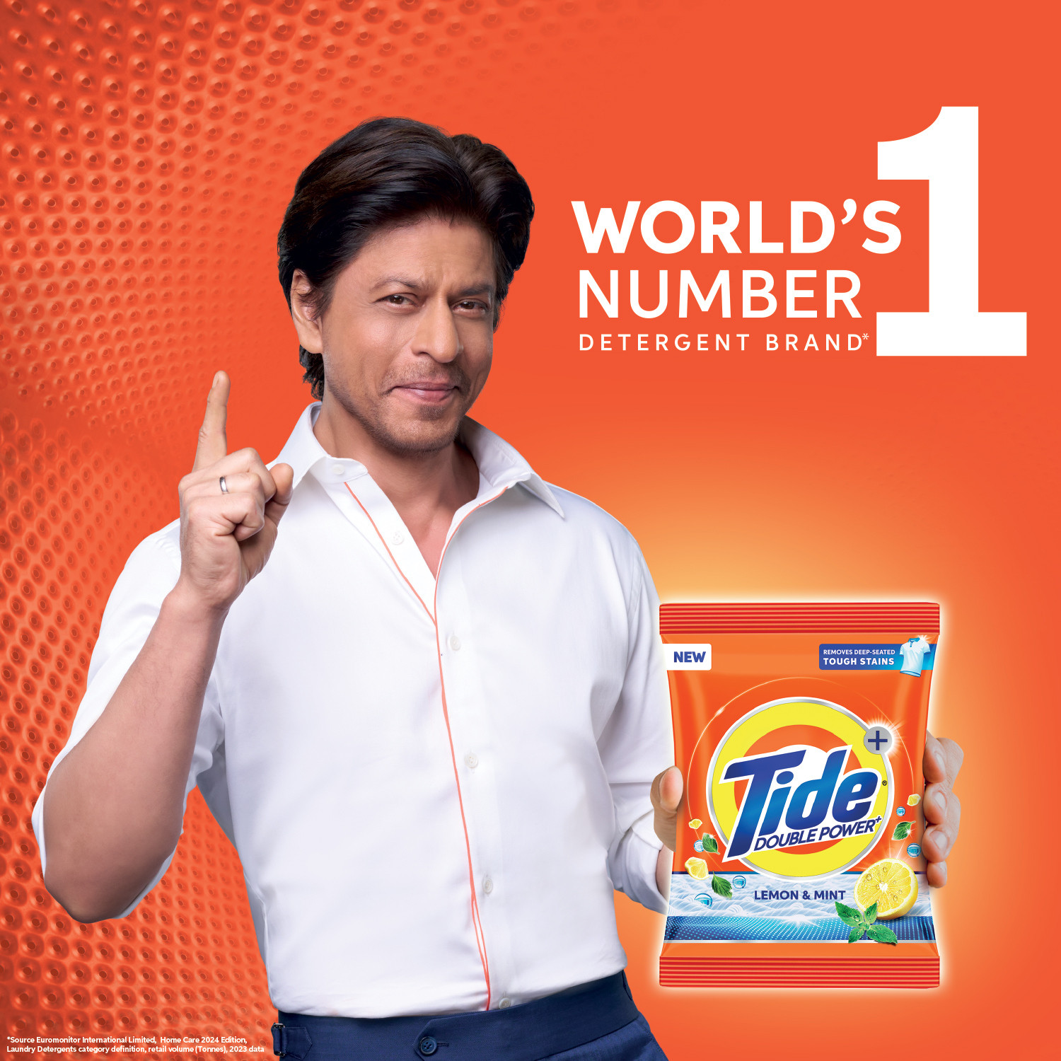 Image of Tide PLUS | Detergent Powder (Lemon & Mint)