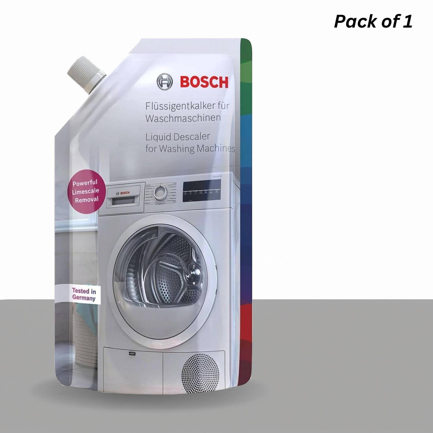 BOSCH Liquid Descaler for Washing Machine Detergent Powder Detergent Powder (Fragrance Free)
