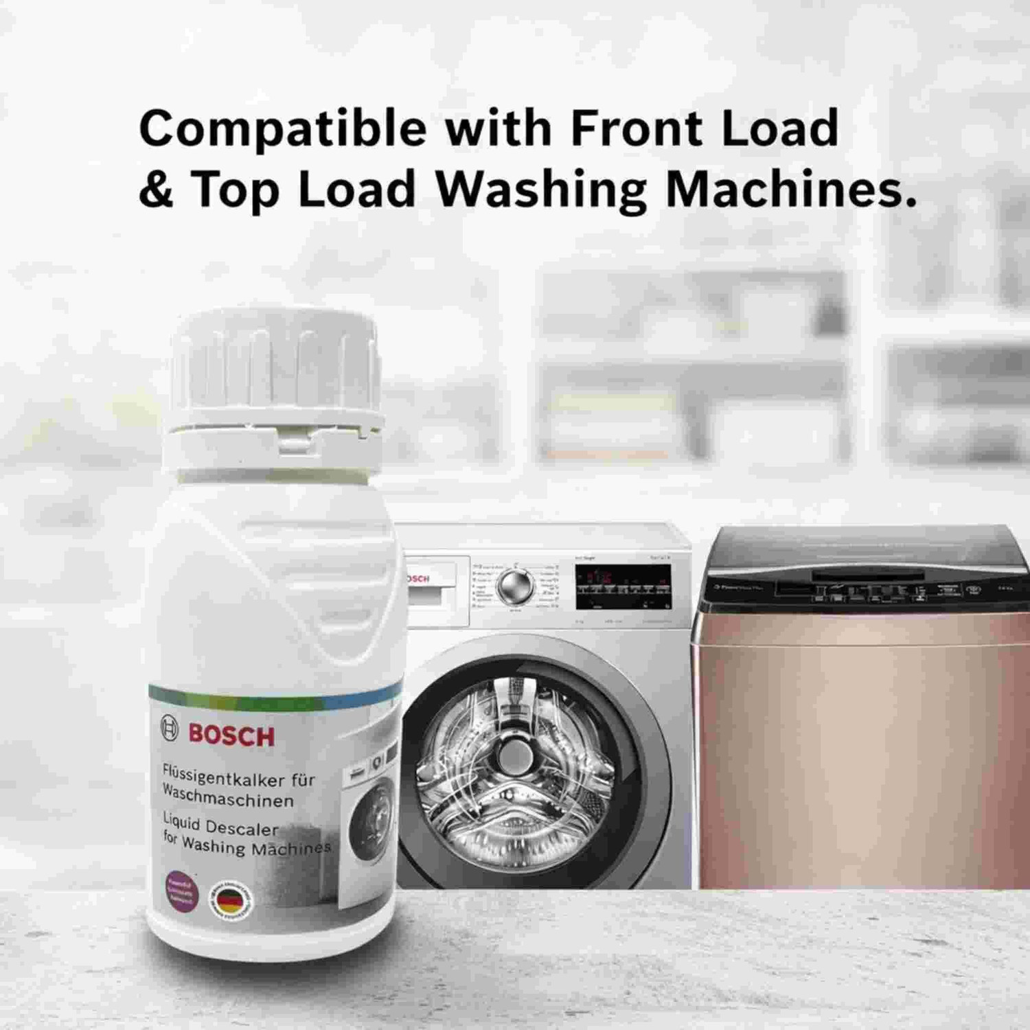 Image of BOSCH Washing Machine Liquid Descaler | Limescale Remover Cleaner Descaler