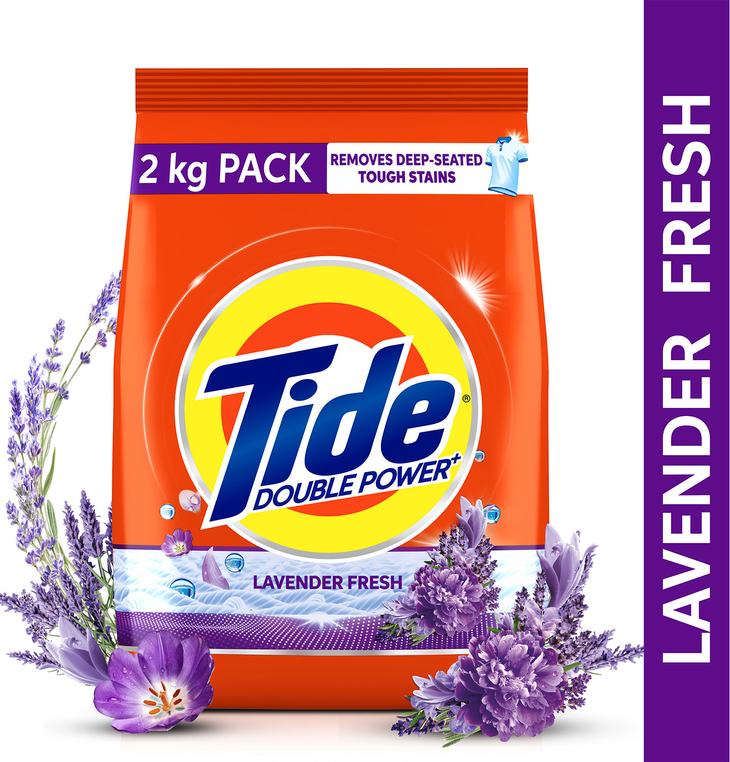 Image of Tide Plus Detergent Powder (Lavender)