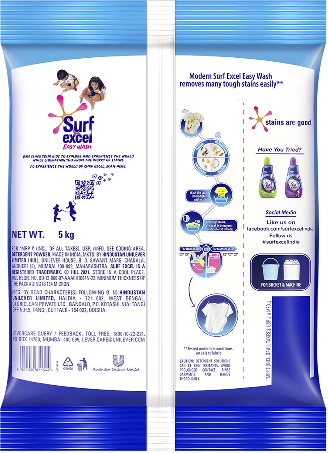 Surf excel Easy Wash Detergent Powder - Image 2