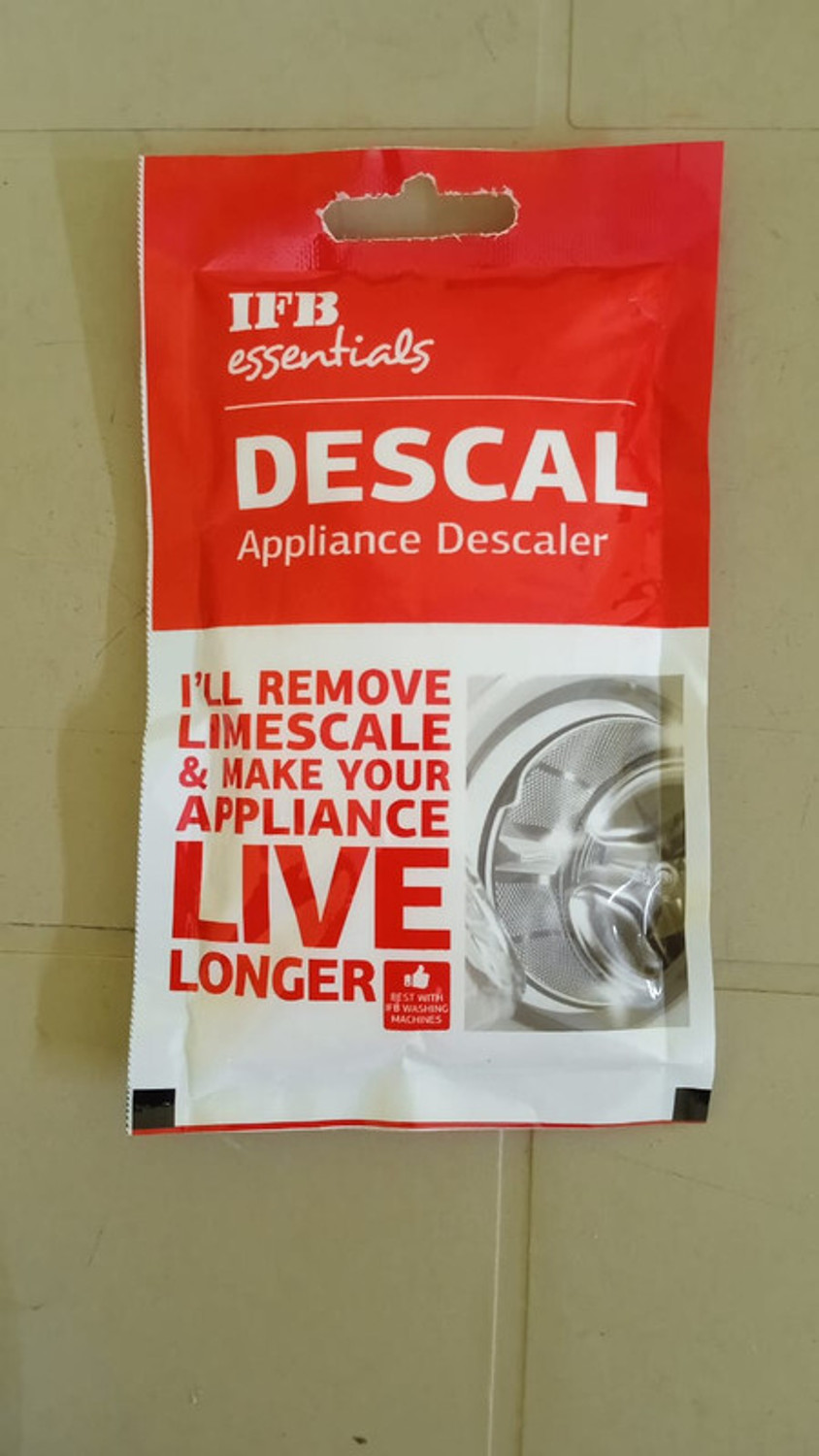 Image of DSCALING DESCALE POWDER SUITABLE FOR I F B WASHING MACHINE FRONT & TOP LOAD Detergent Powder