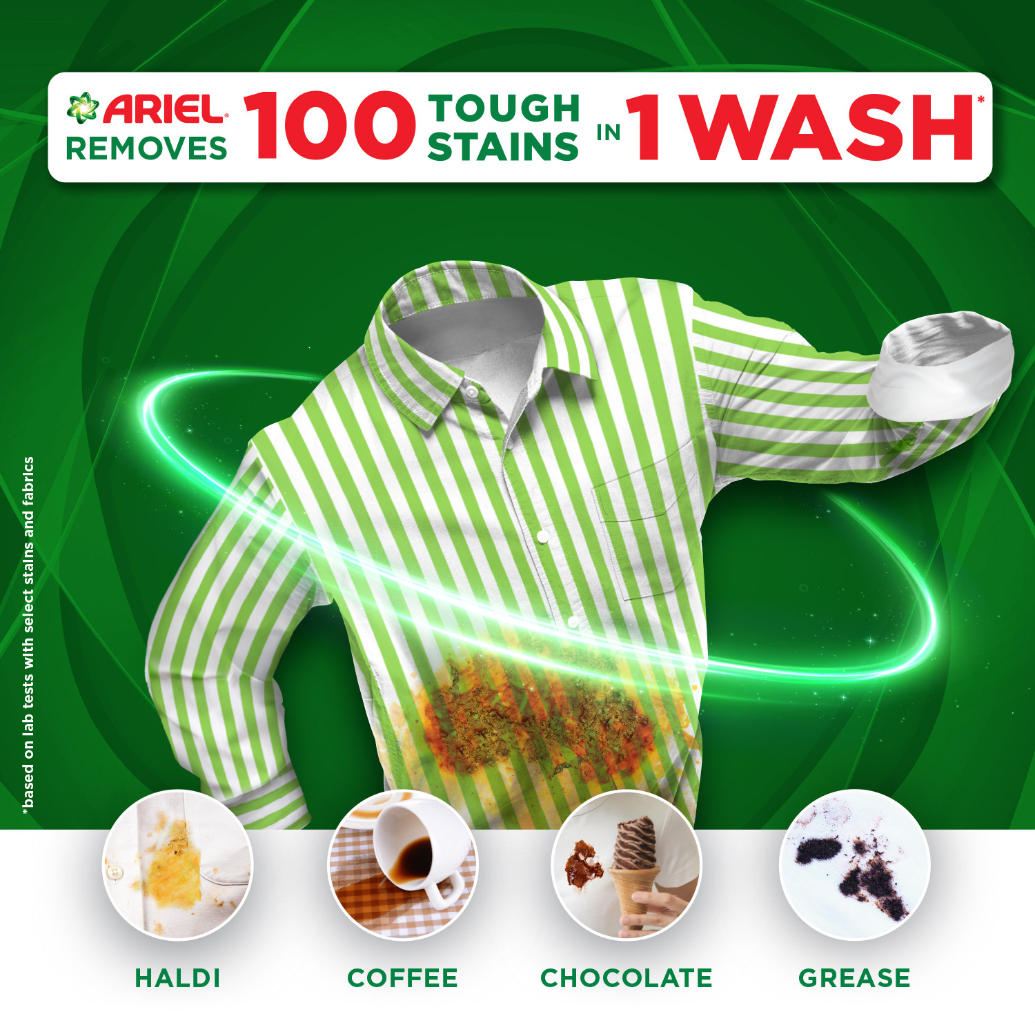 Image of Ariel Matic Detergent Powder Top Load- 8kg+500ml Liquid free Detergent Powder