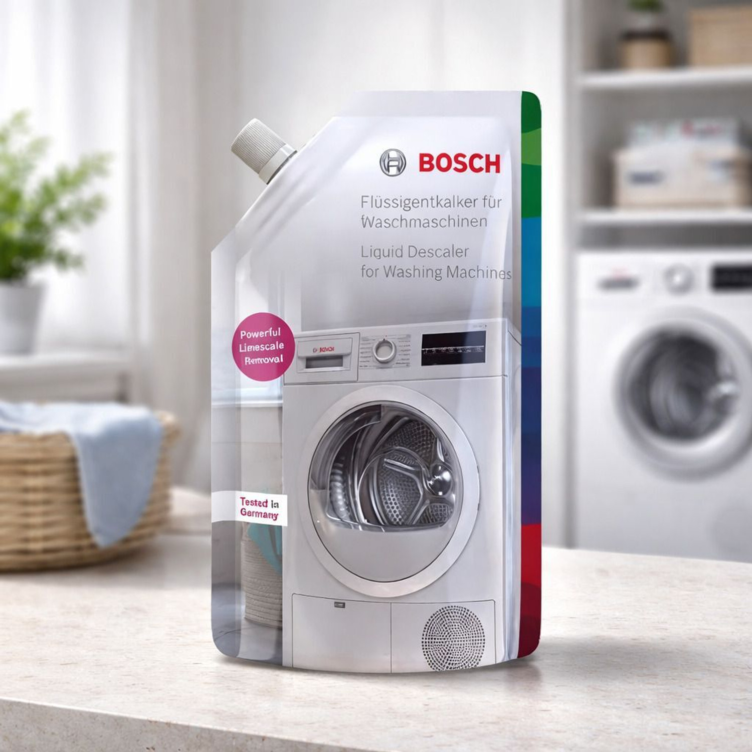Image of BOSCH Descaler for Washing Machines Powerful Limescale Remover Descaler