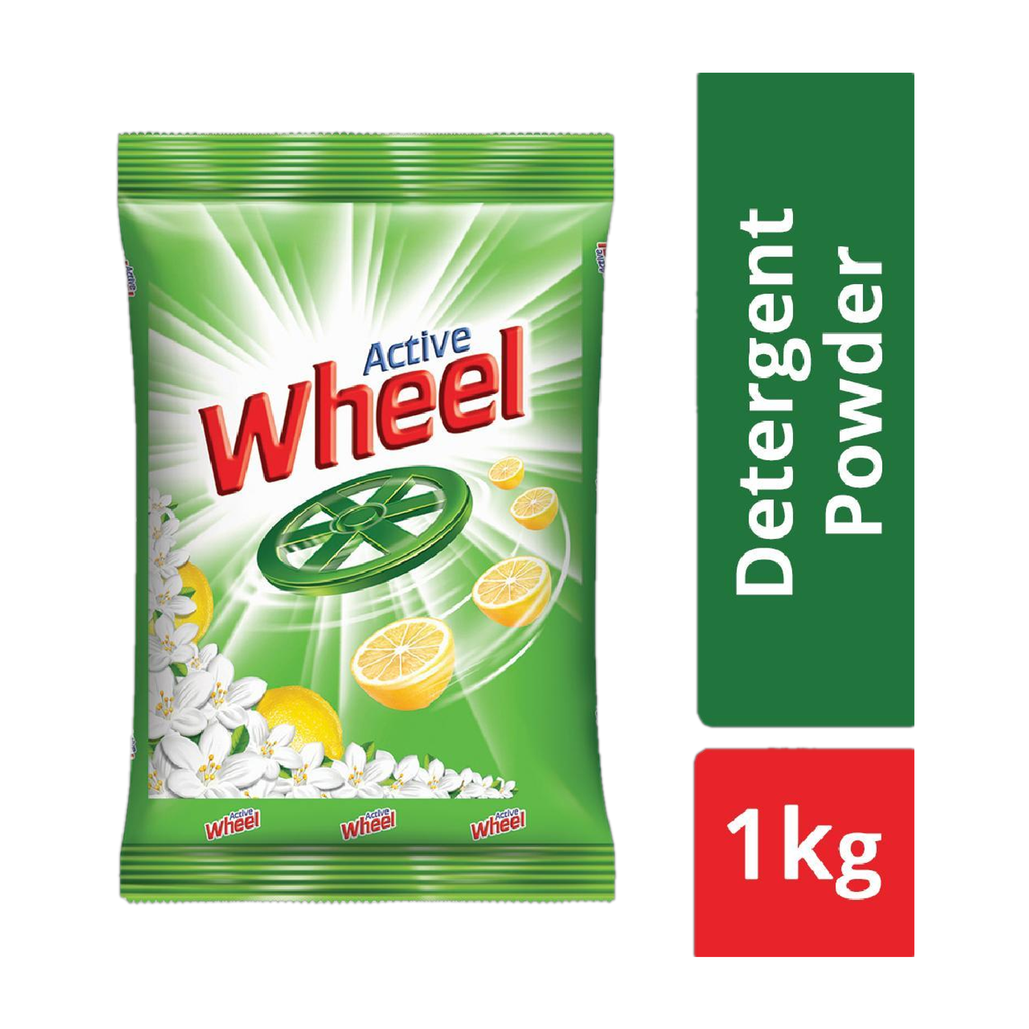 Image of Wheel Active 2 in 1 Green Detergent Powder