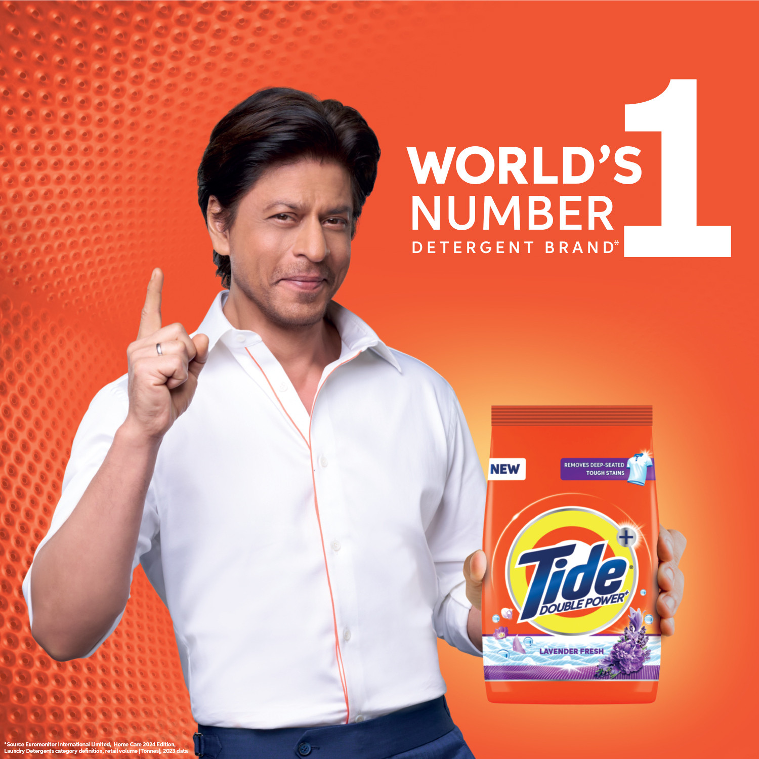 Image of Tide Plus Detergent Powder (Lavender)
