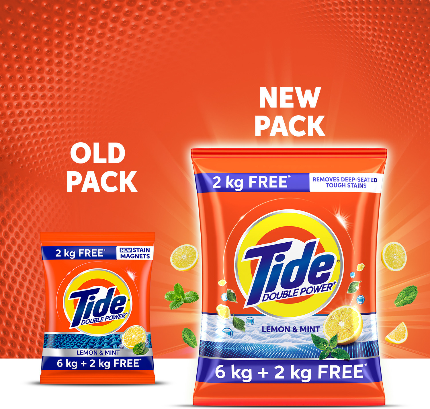 Image of Tide PLUS | Detergent Powder (Lemon & Mint)
