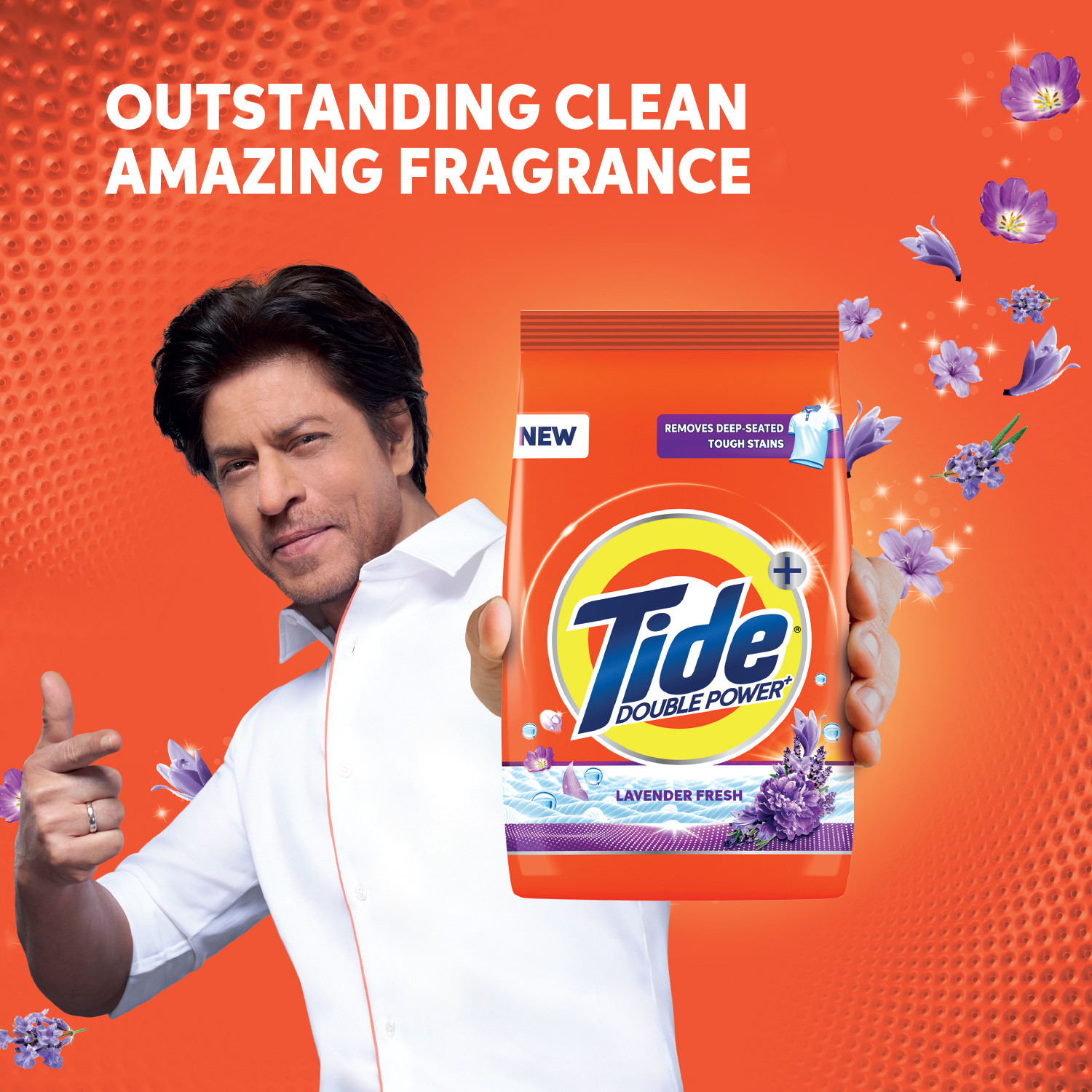 Image of Tide Plus Detergent Powder (Lavender)