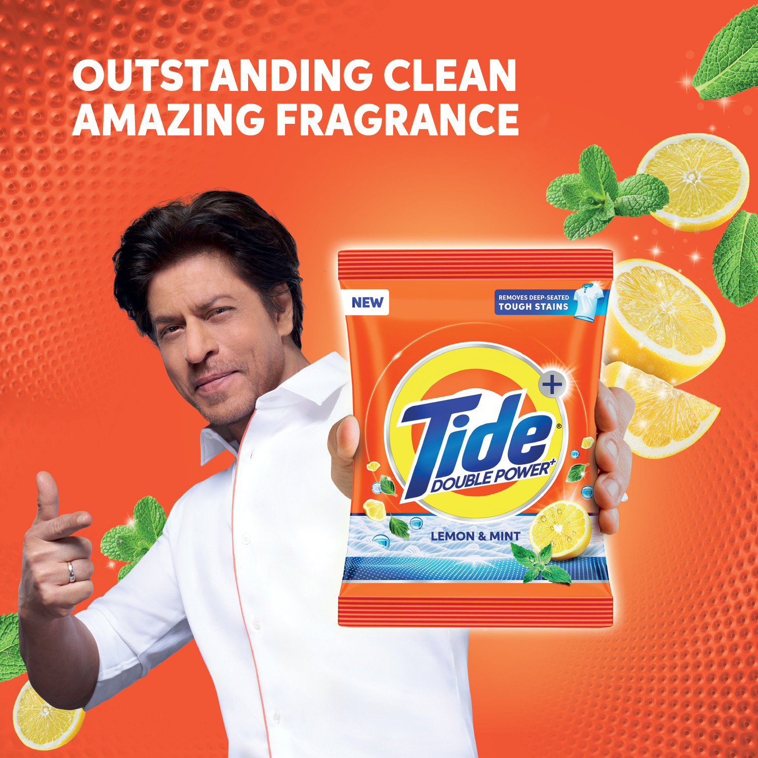 Image of Tide PLUS | Detergent Powder (Lemon & Mint)