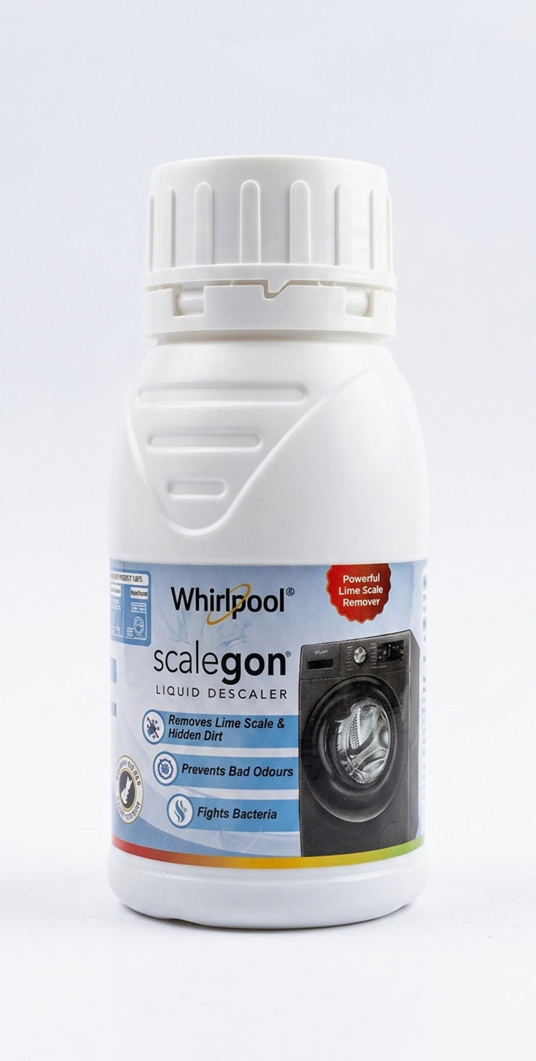Image of Whirlpool Scalegon liquid descaler Detergent Powder (FRESH)