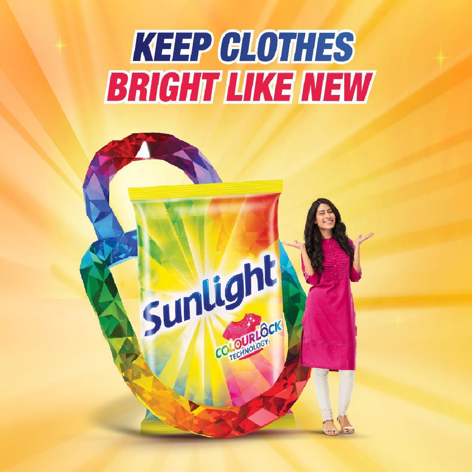 Image of Sunlight Detergent Powder