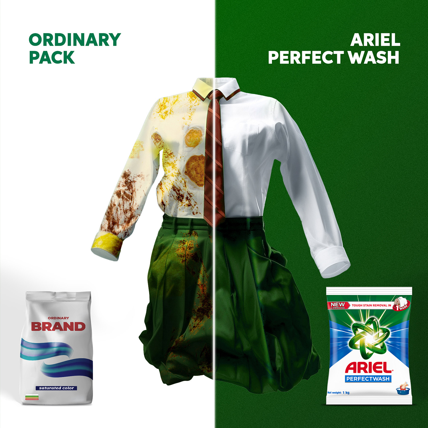 Image of Ariel Perfect Wash Detergent Powder