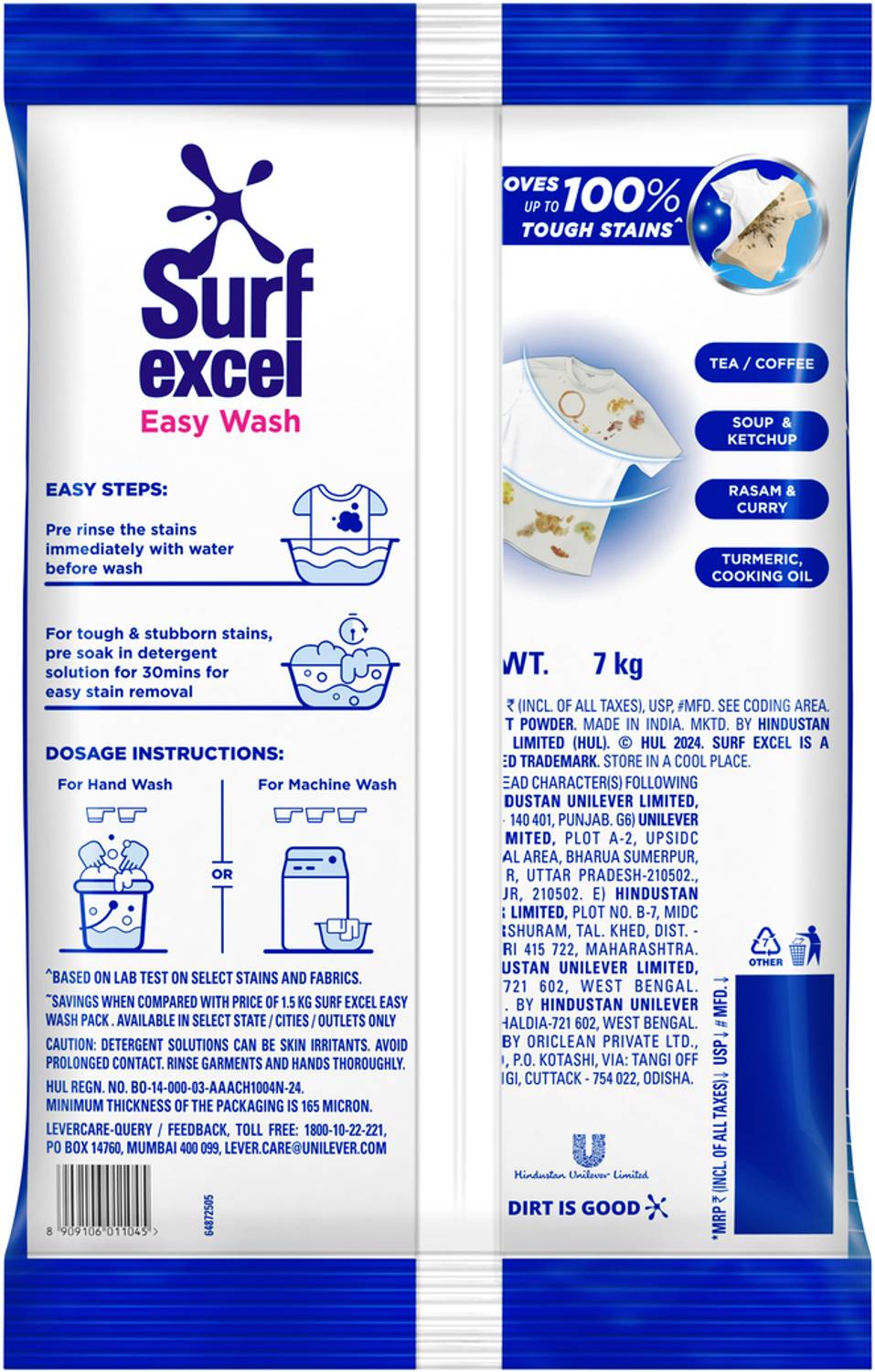 Surf Excel Easy Wash Detergent Powder - Image 3