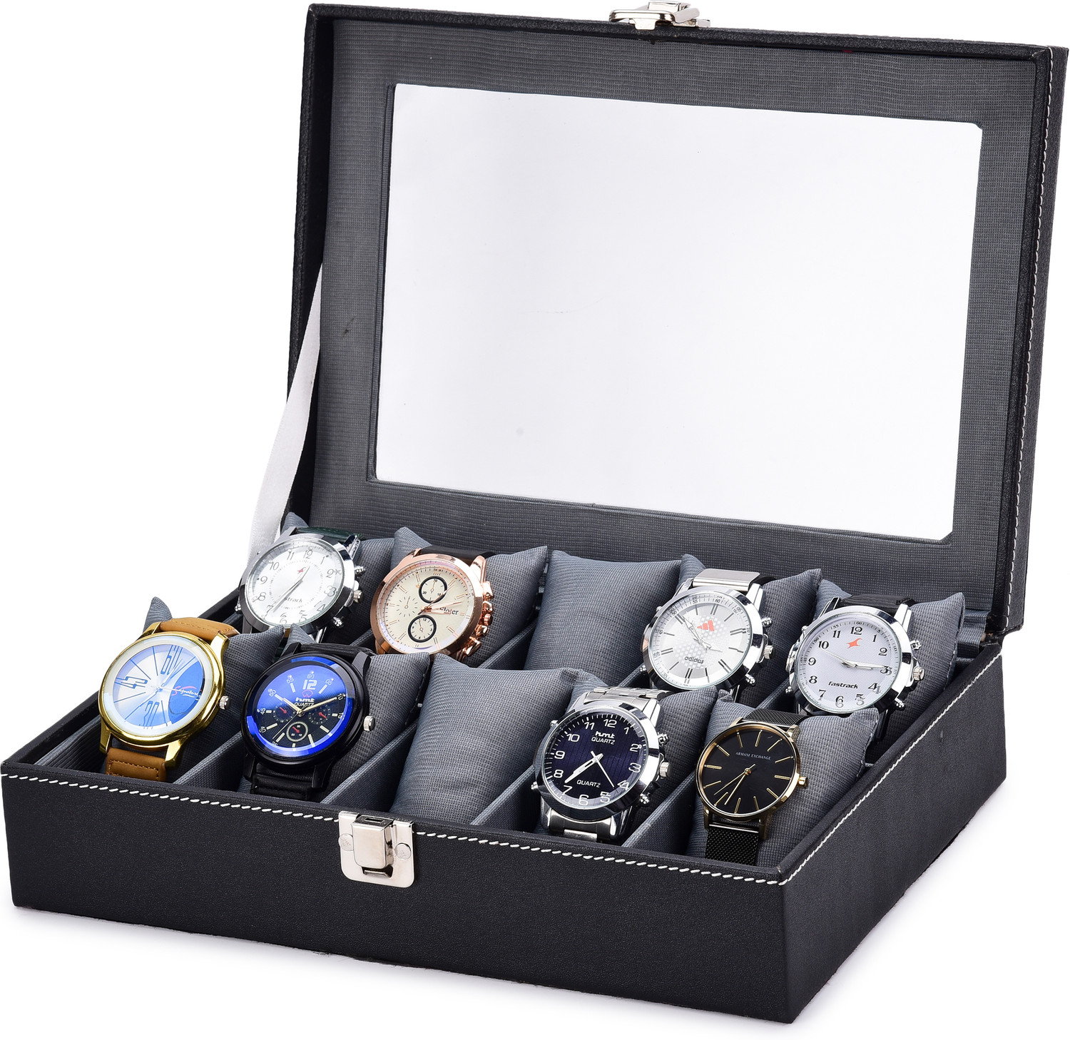 Image of glaxy craft PLAIN-PATTY-BKGY-BKGY-6T Watch Box