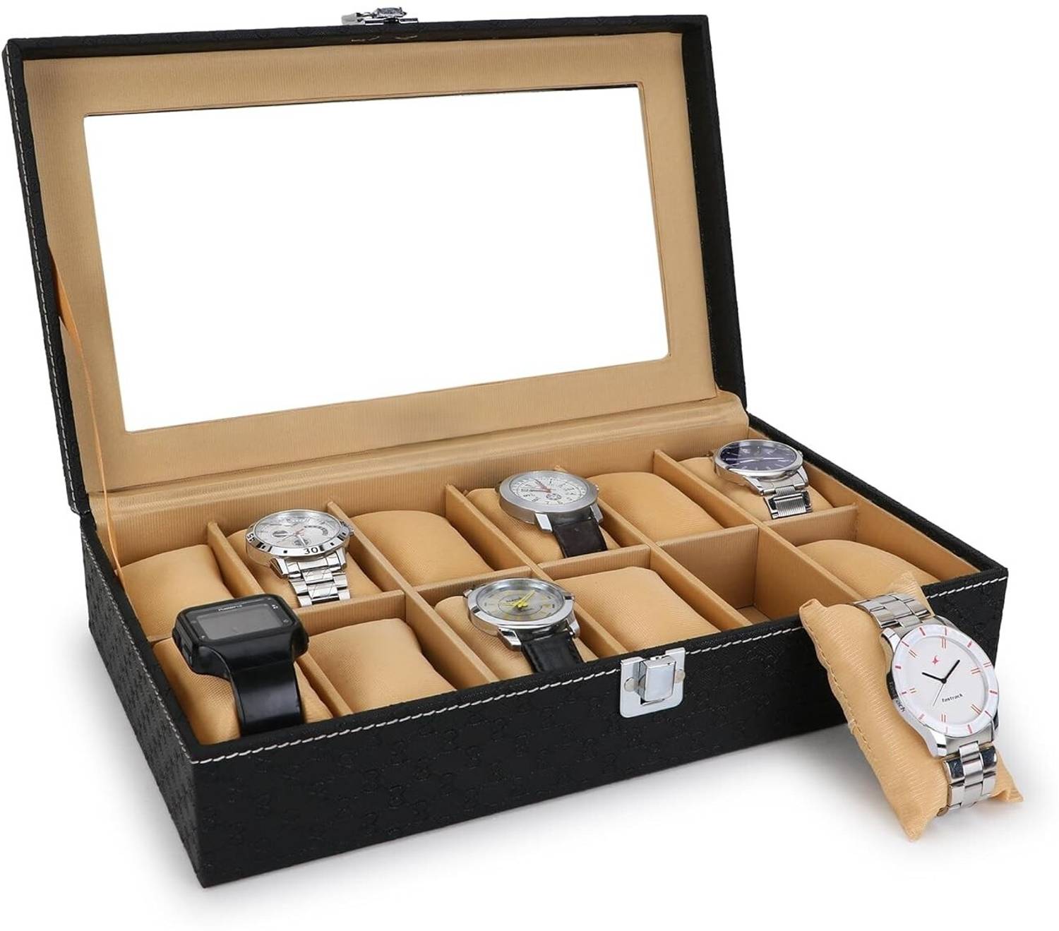 EURO KOZA Watch Case Organizer 12 Slots - Image 2