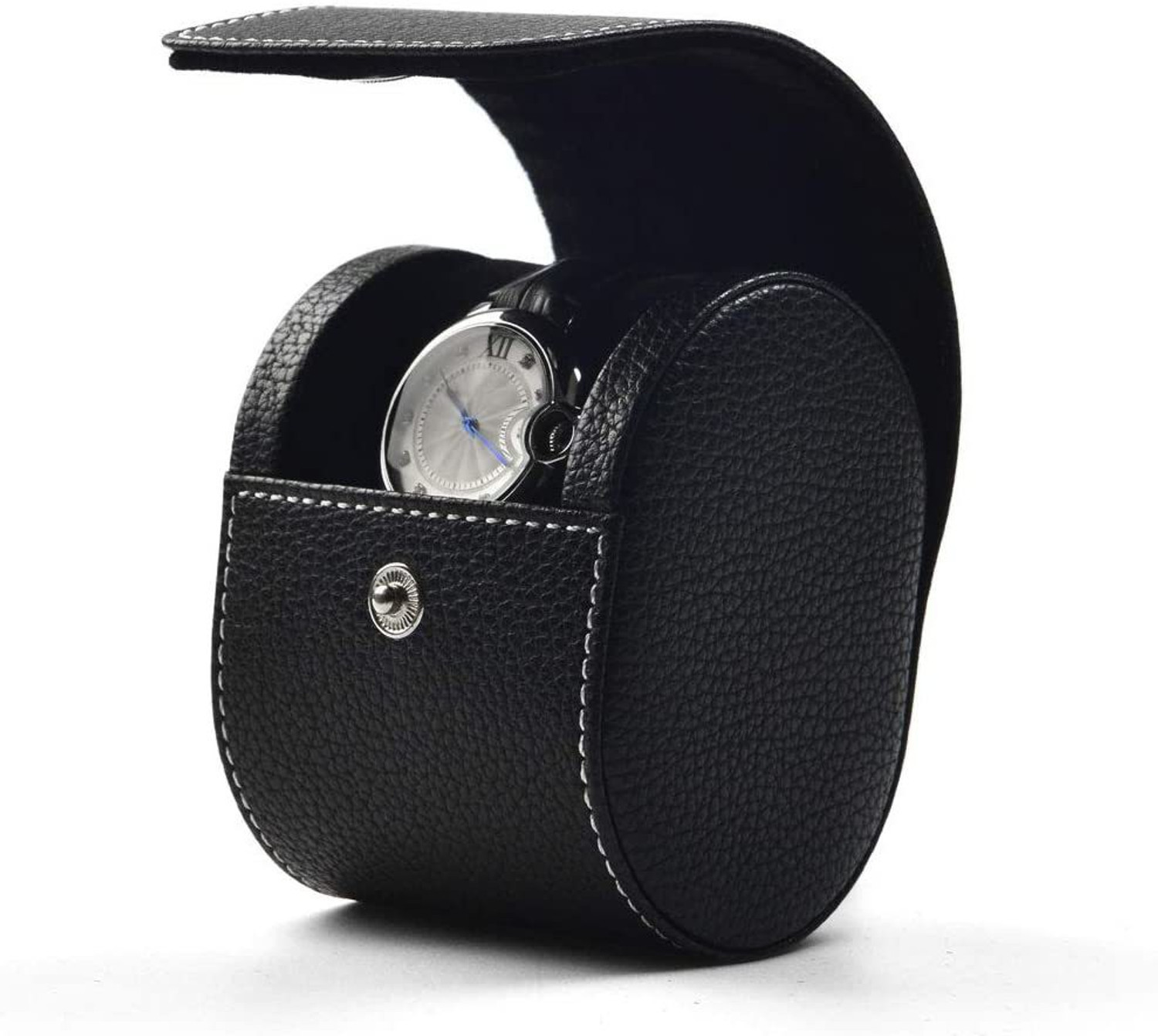 Image of Galaxy Craft Single slot leatherette watchcase black Watch Box