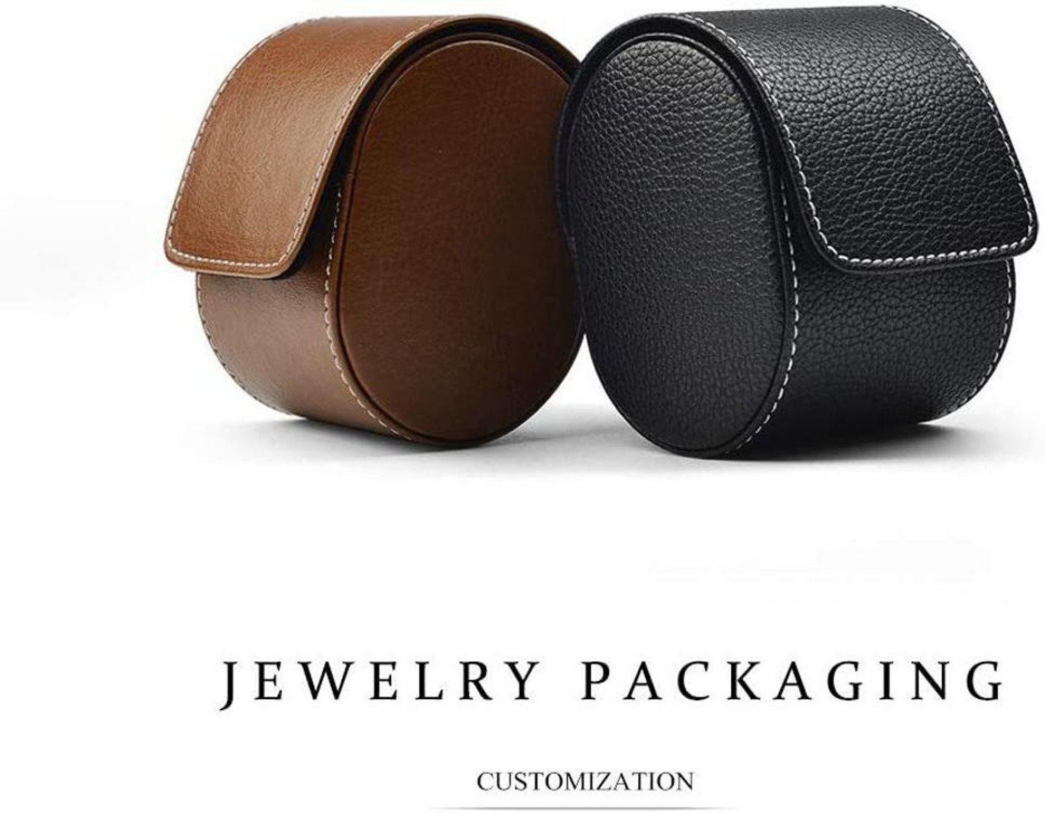 Image of Galaxy Craft Single slot leatherette watchcase black Watch Box