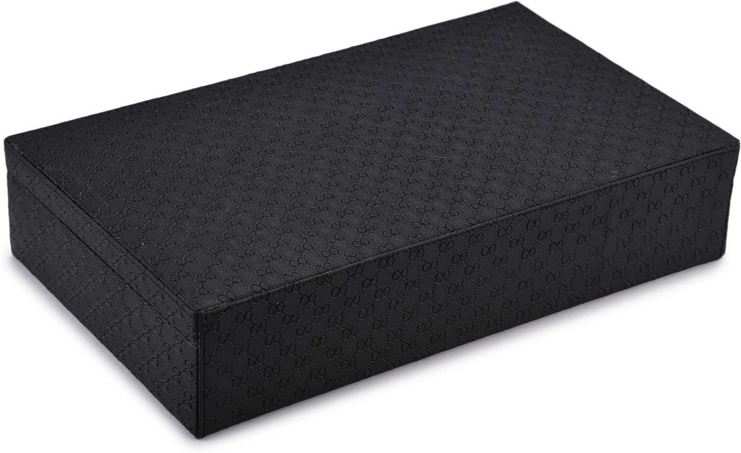 Image of Clocksy Black & Gray 12 slots watch box Watch Box