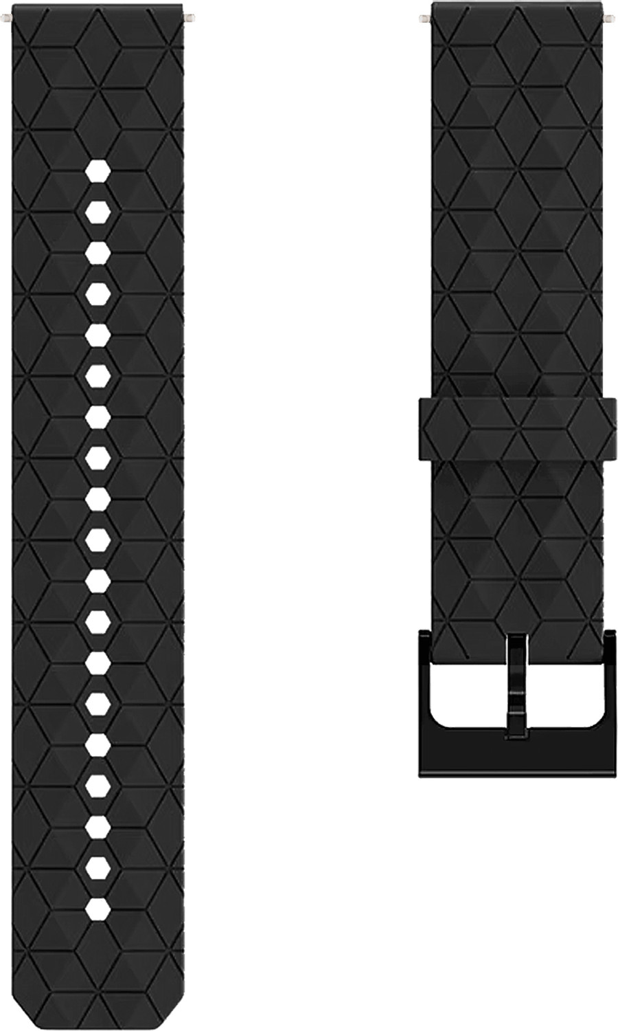 Image of ACM Strap Silicone Designer Belt 20mm for |Universal 20mm Size Replacement Strap 1215373 mm Silicone Watch Strap
