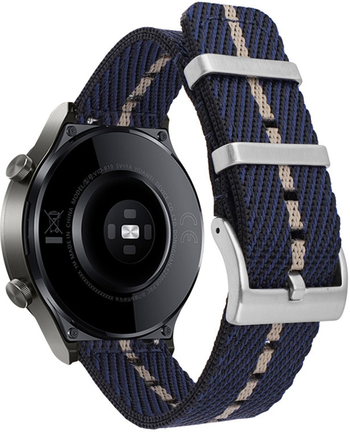Image of vinanth Quick-Release Premium Nylon Watch Strap 18 mm Fabric Watch Strap