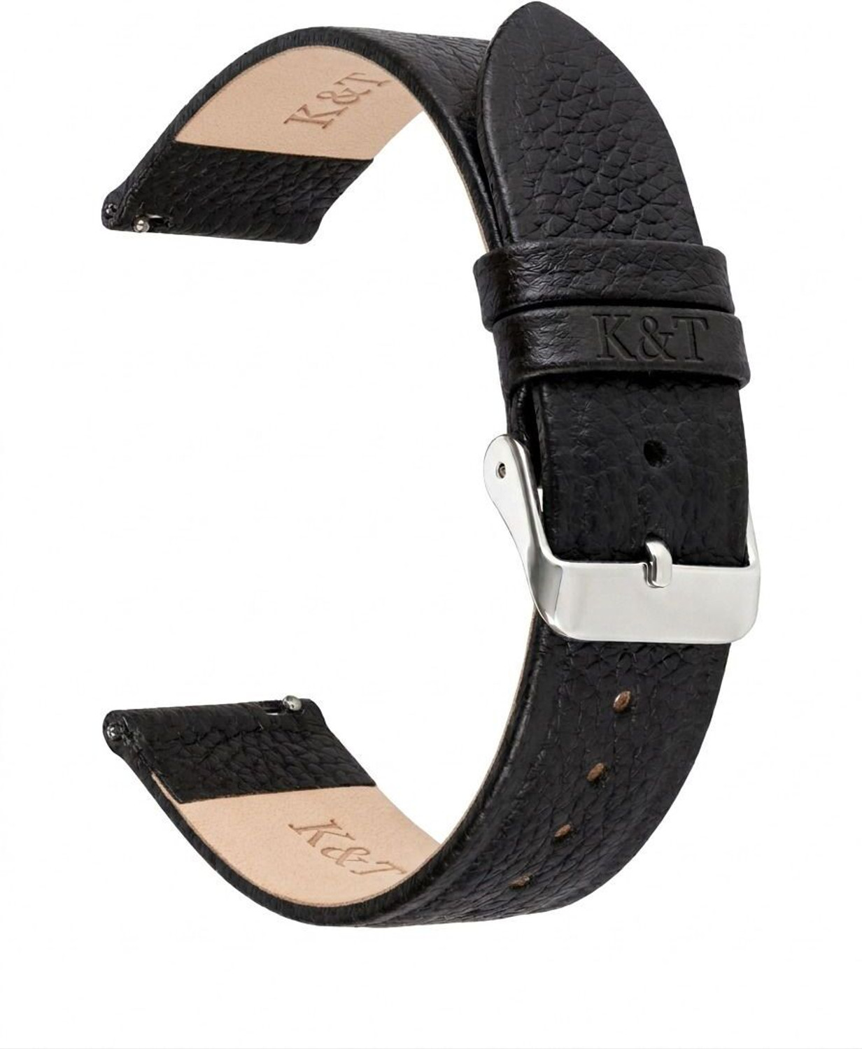Image of K&T Creation's Leather Watch Strap 20 mm Genuine Leather Watch Strap