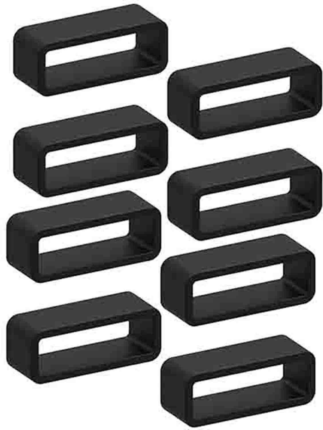 ADAMO 8 Silicone Watch Strap Loops/Keepers Holder Retainer Loop Replacement-Strap Loop 24 mm Silicone Watch Strap