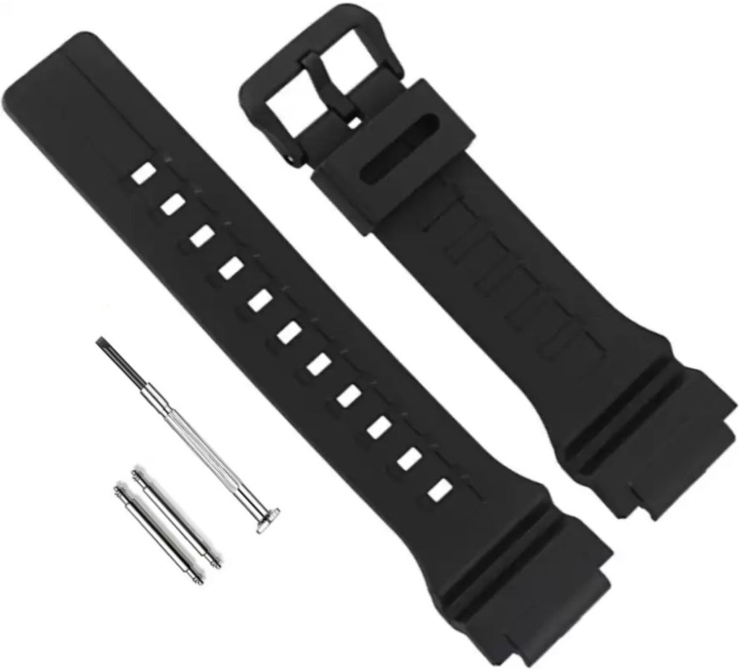 Image of Bharasoft [CS06B] WATCH STRAP FOR CASIO MCW-200H (MODEL ONLY) 20 mm Resin Watch Strap