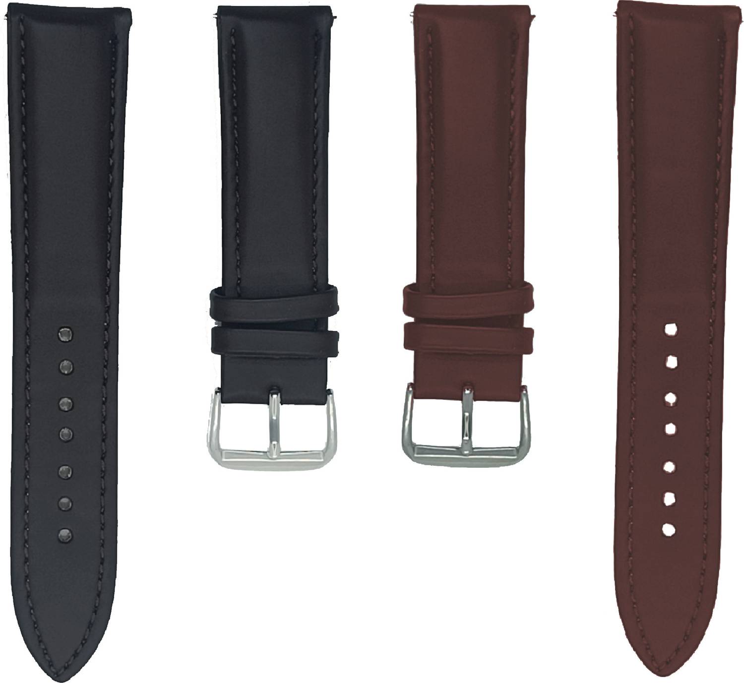 BLACK LOVIES Genuine leather smart watch strap compatible for Amazfit smartwatch 22 mm Genuine Leather Watch Strap