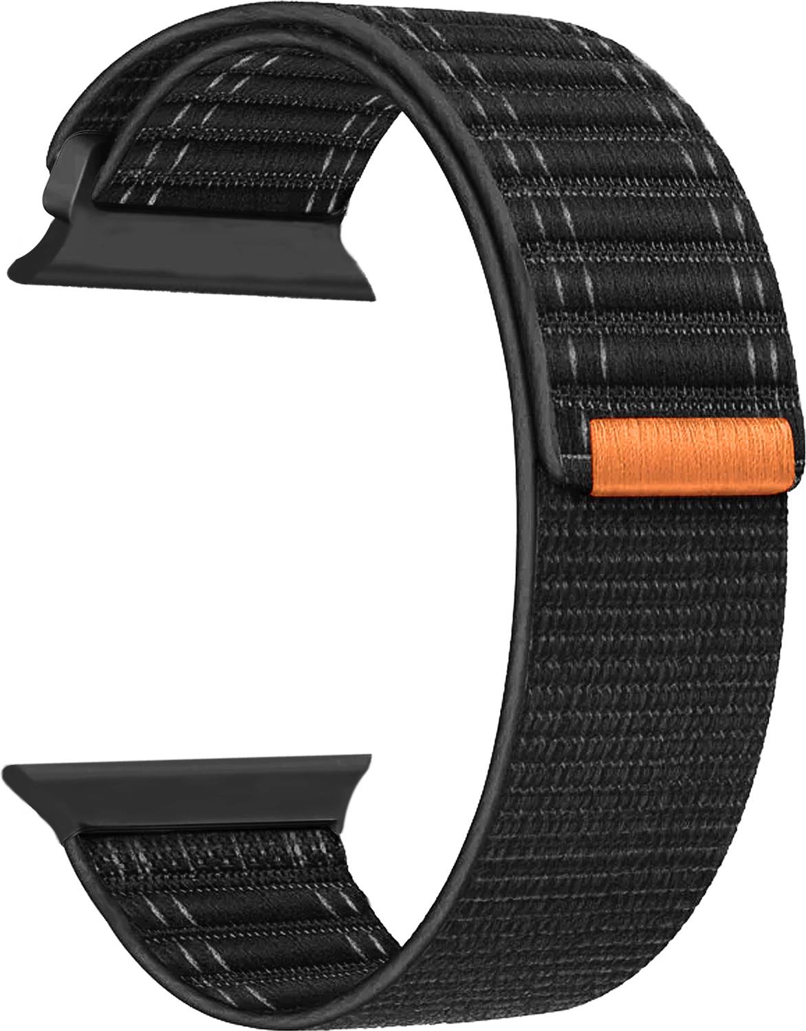 ACM WSM39A40BK1656 Sliding 44mm 49mm Watch Strap Nylon Soft for Fire-Boltt Brillia Bsw215 Smartwatch Black Smart Watch Strap