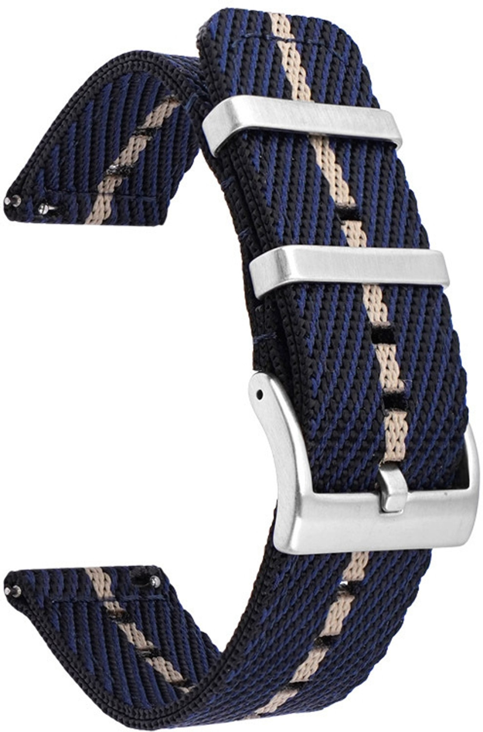 Image of vinanth Quick-Release Premium Nylon Watch Strap 18 mm Fabric Watch Strap