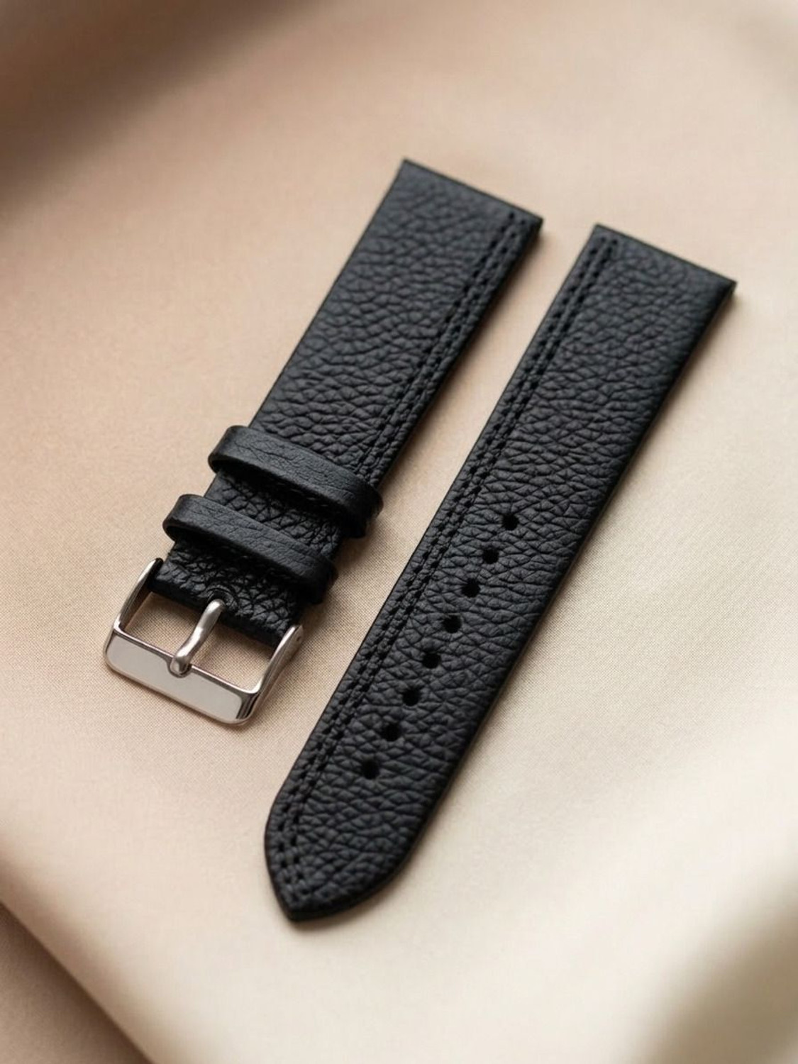 Image of K&T Creation's Leather Watch Strap 20 mm Genuine Leather Watch Strap