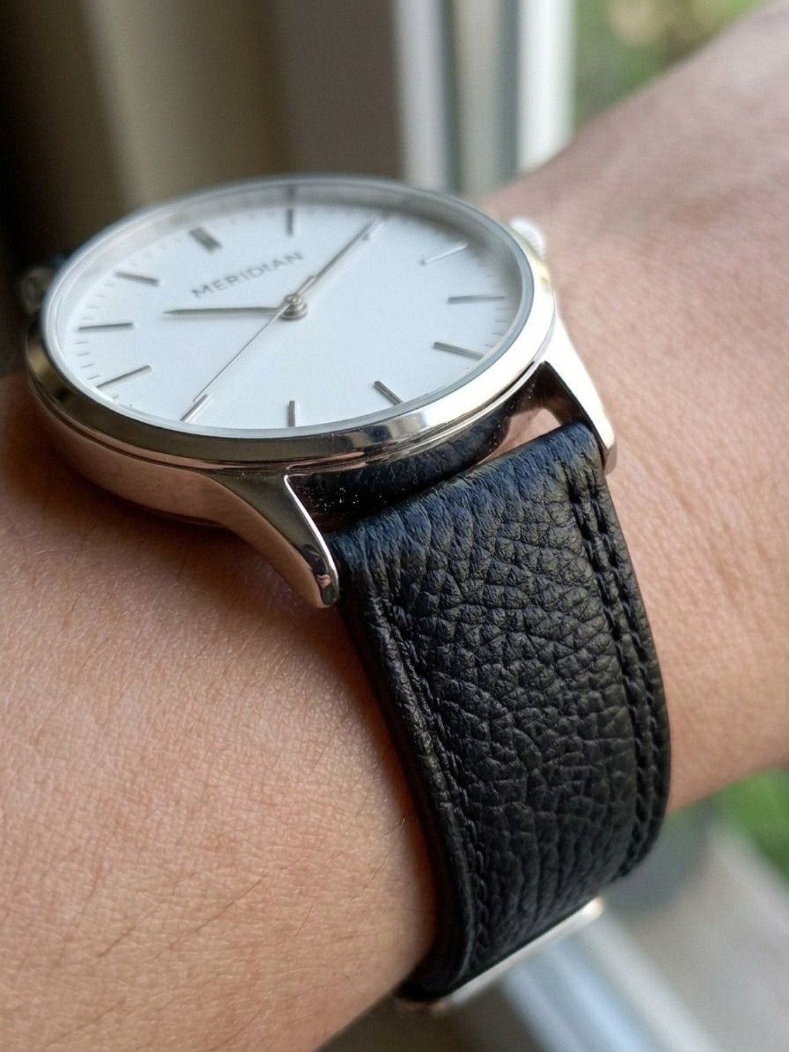 Image of K&T Creation's Leather Watch Strap 20 mm Genuine Leather Watch Strap