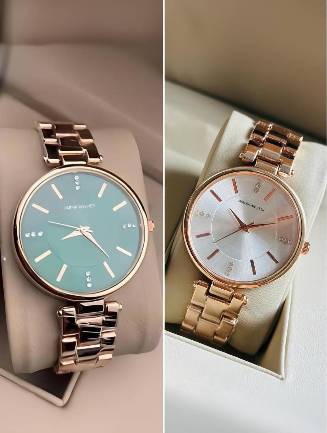 Americanviber DRW001001 Premium Watch Combo for All Occasions – Fancy & Elegant Design, Stylish Gift Set Analog Watch - For Women