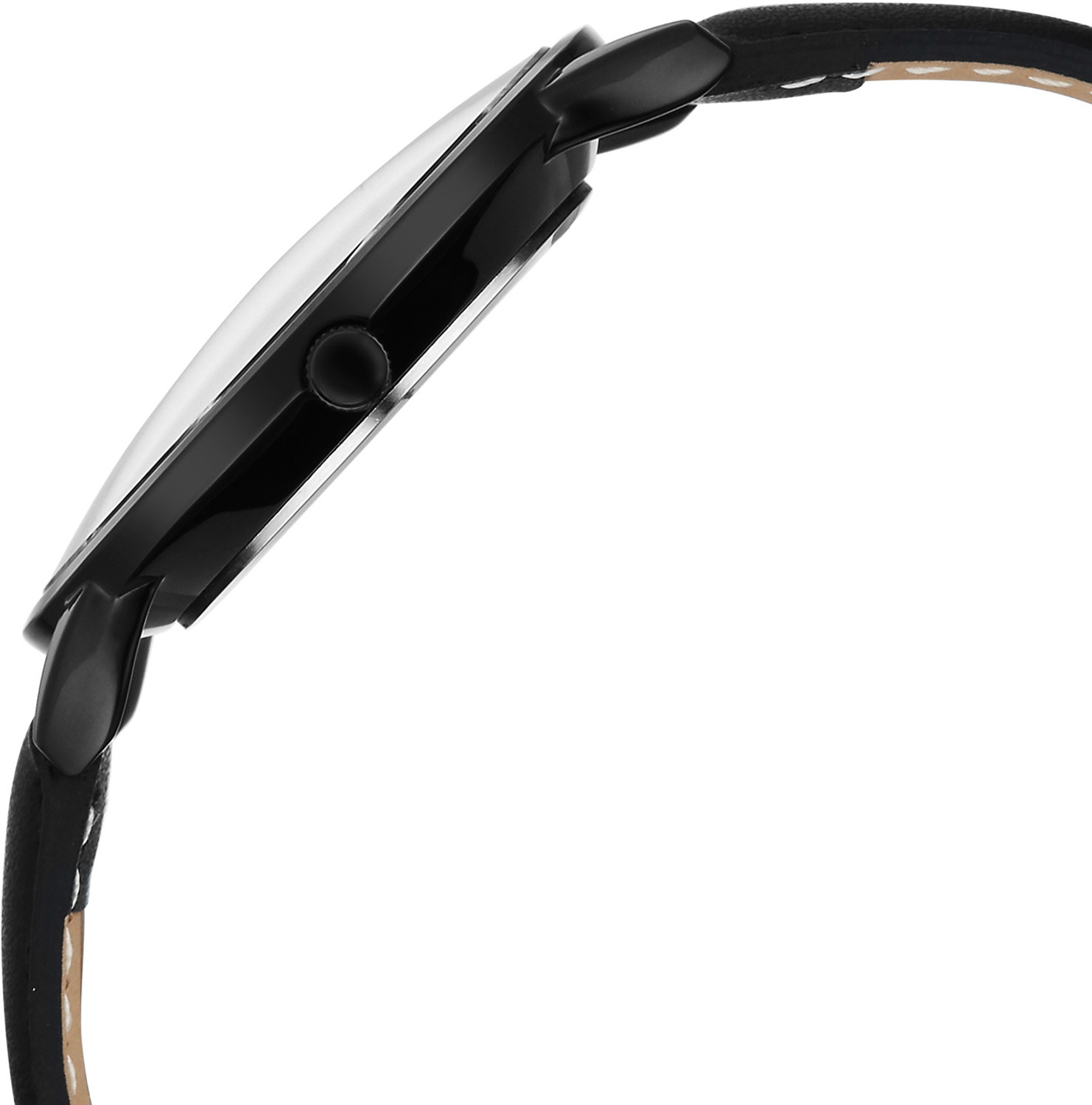 Image of Fastrack Stunners X Fastrack Stunners X Quartz Black Dial Black Leather Strap Analog Watch - For Men