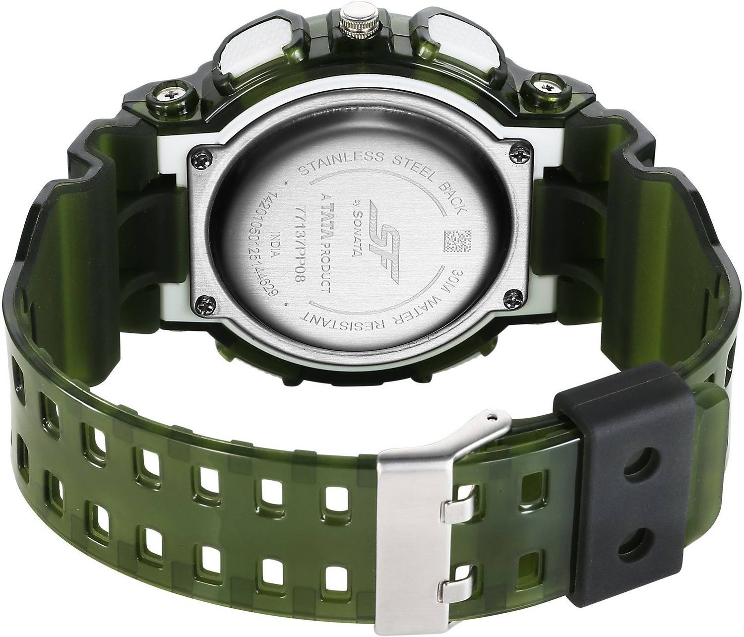 SONATA SF Spectra Analog-Digital Watch - Men - Image 4