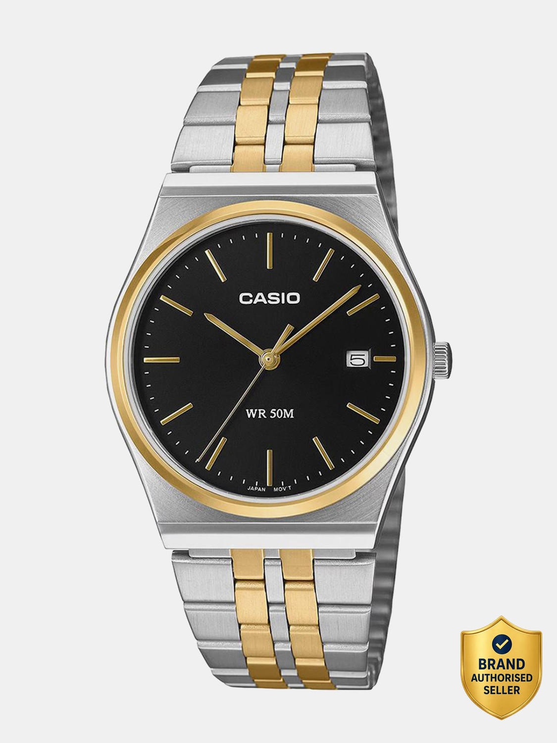 Image of CASIO MTP-B145SG-1AVDF ENTICER MEN Analog Watch - For Men