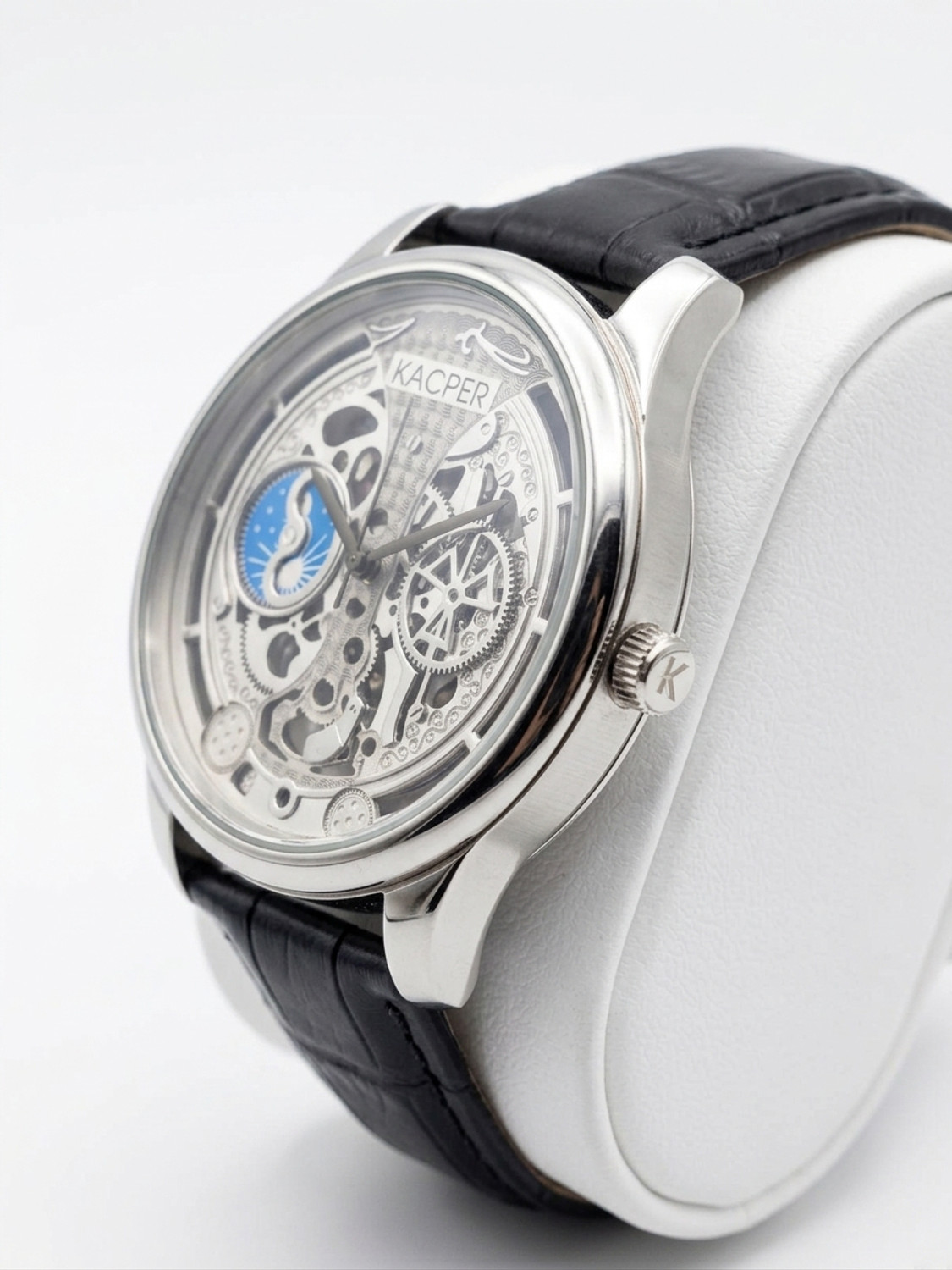 Image of Kacper KCP-SKEL-01 KACPER Chrono-Skeleton Series Analog Watch - For Men
