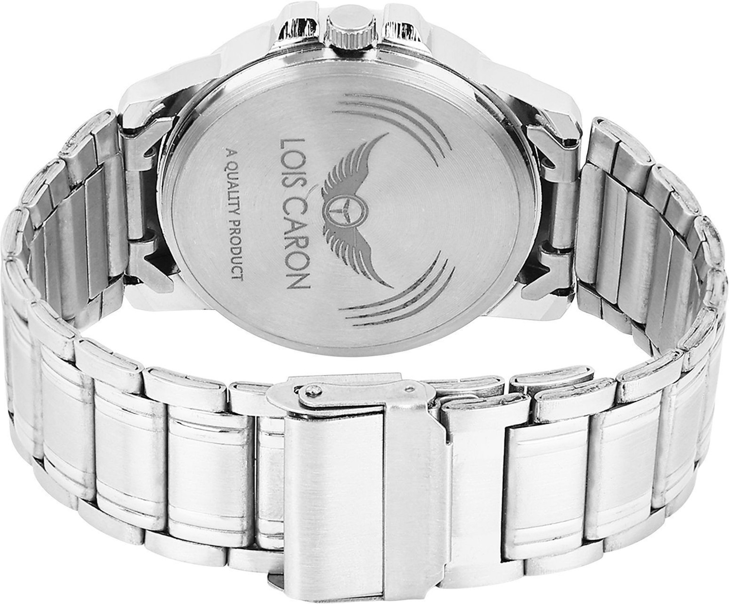 Image of LOIS CARON LCS-8358 Elegant Series Square Quartz For /Boys Wrist Analog Watch - For Men