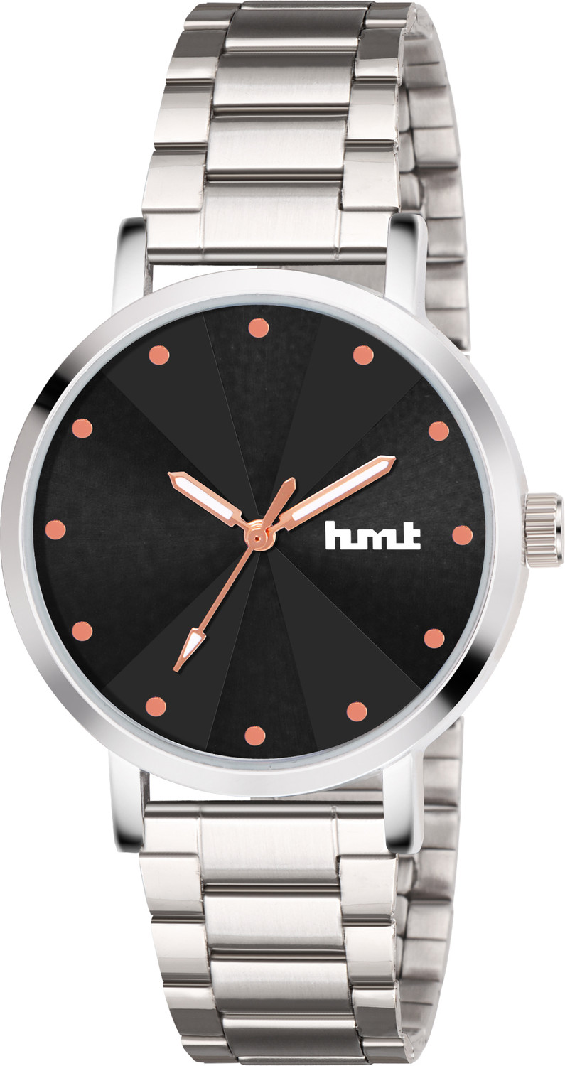 Image of hmt QUARTZ Azure Fusion Pro Silver Chain Watch Analog Watch - For Women