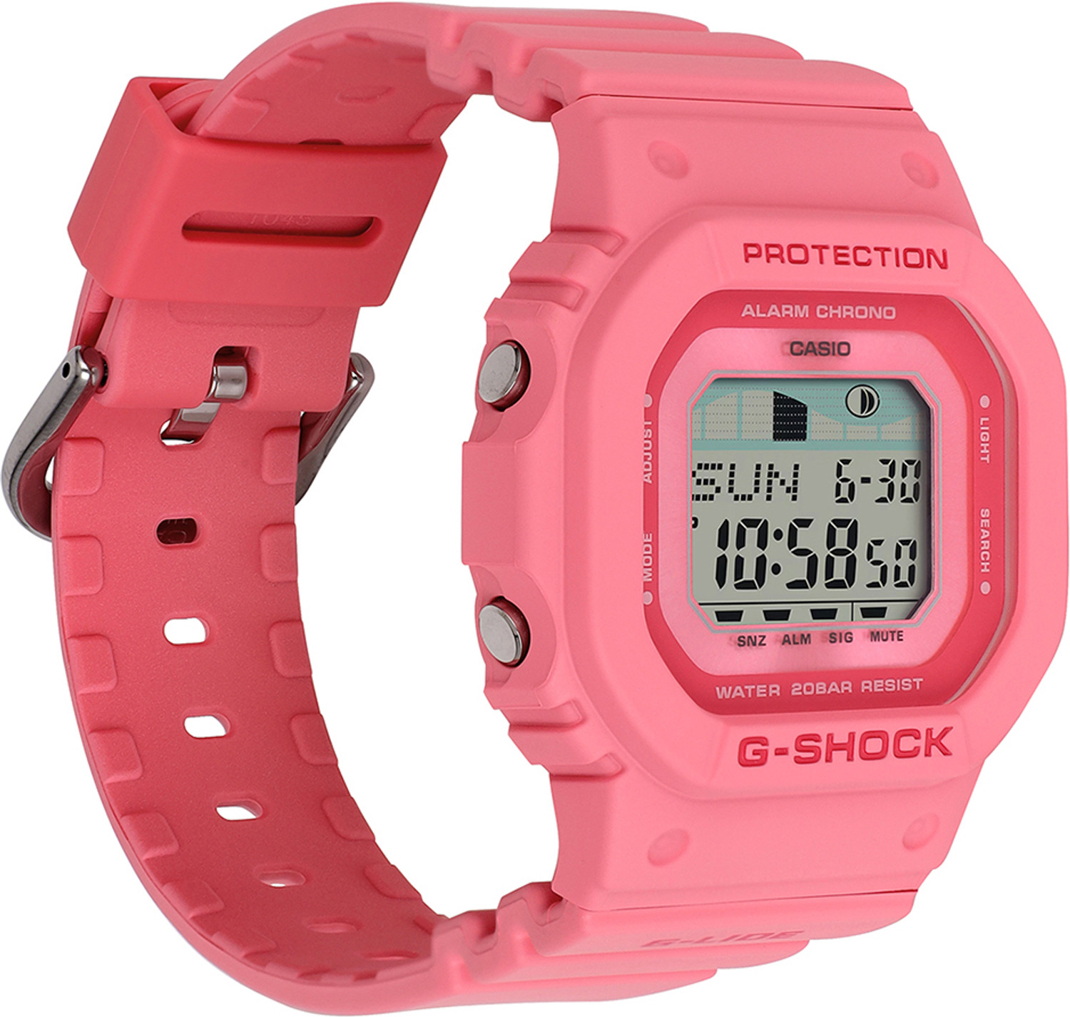 Image of CASIO GLX-S5610-4DR G-SHOCK WOMEN Digital Watch - For Women