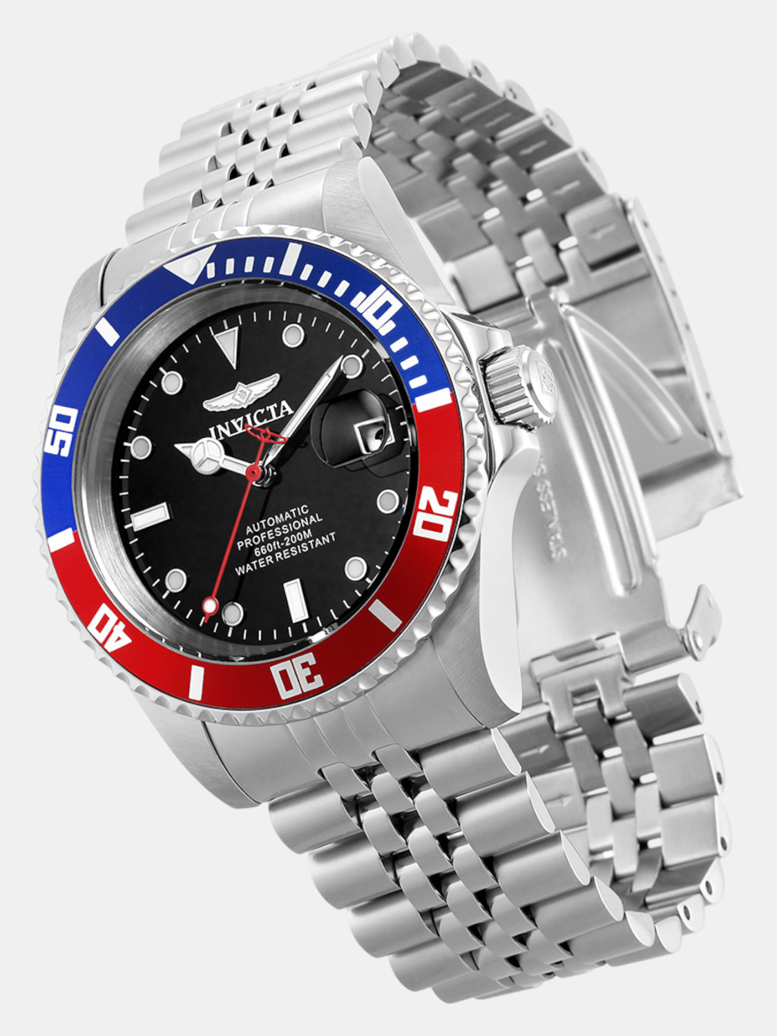 Image of INVICTA 29176 Pro Diver Automatic Black Dial Analog Watch - For Men
