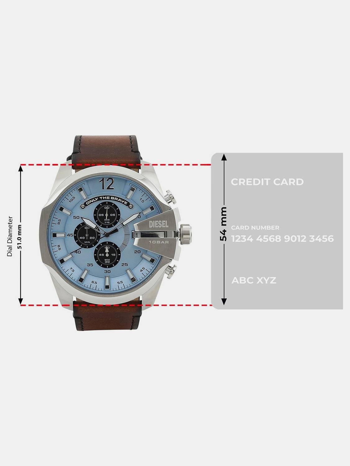 Mega Chief Analog Watch - For Men DZ4657,DZ4657I - Image 4