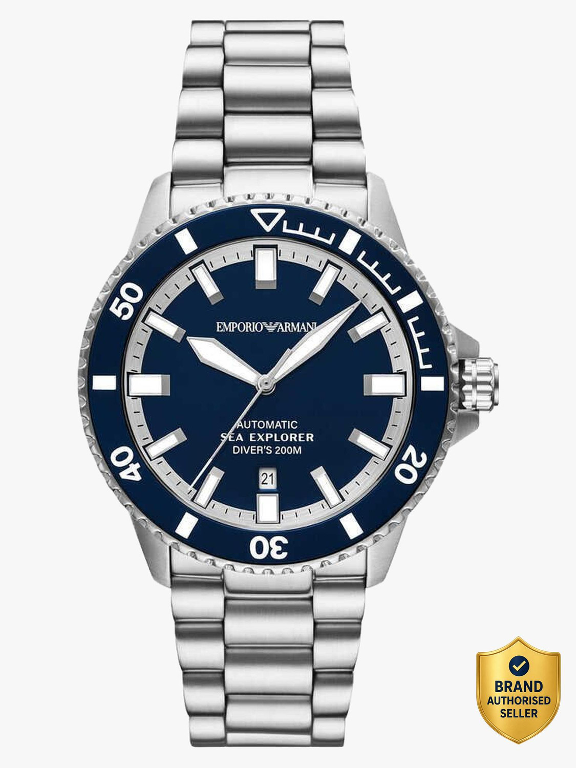 Image of EMPORIO ARMANI Sea Explorer Sea Explorer Analog Watch - For Men
