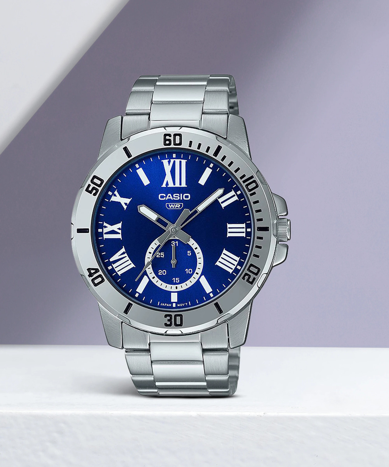 Image of CASIO MTP-VD200D-2BUDF Enticer Men Analog Watch - For Men